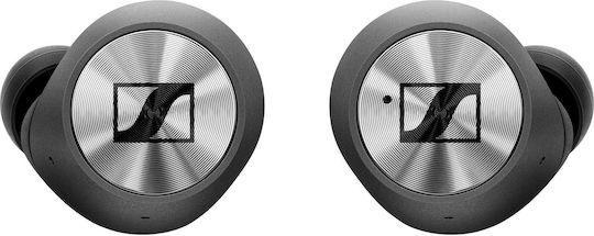 Sennheiser Momentum True Wireless In-ear Bluetooth Handsfree Ακουστικά με Θήκη Φόρτισης Γκρι