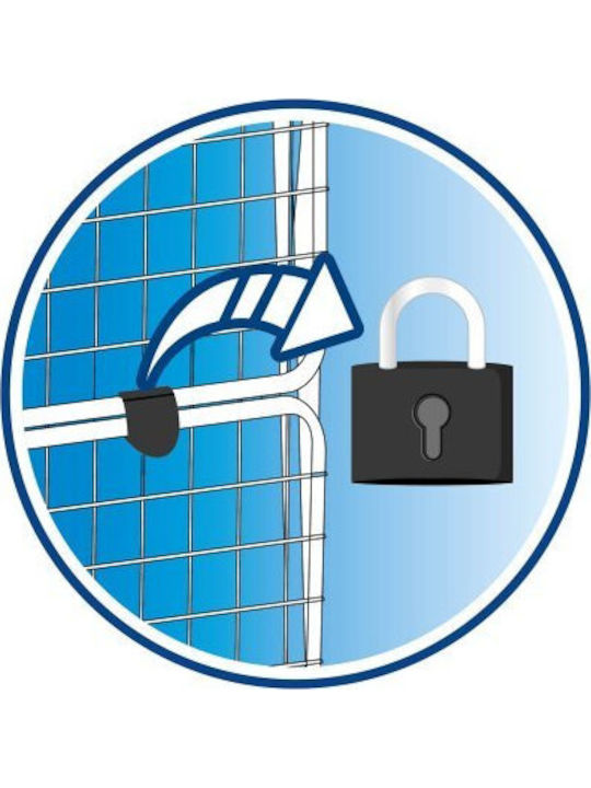 Vileda Premium 2in1 Πτυσσόμενη Απλώστρα Δαπέδου από Αλουμίνιο με Μήκος Απλώματος 20m