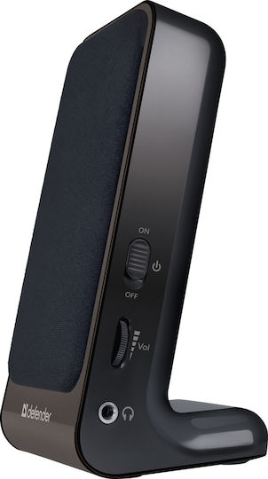 Defender SPK-225 Компютърни тонколони 2.0 с мощност 4W в Черен цвят