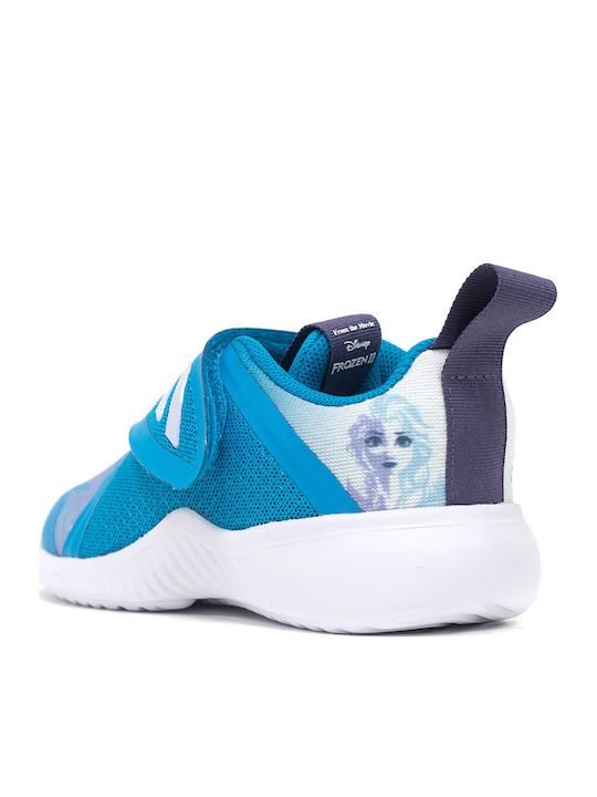 Fortarun Fortarun X Frozen Kids Sports Shoes Running with Hoop & Loop Closure Bold Aqua / Purple Tint / Cloud White