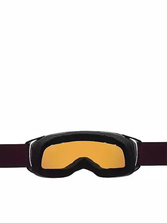 Alpina Estetica HM Masca de schi și snowboard Pentru adulți Roșu cu Lentilă în culoarea Roz