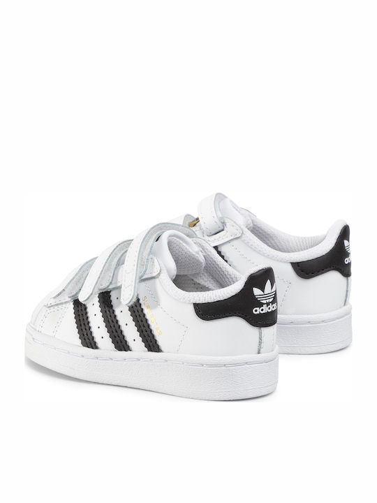 Superstar SUPERSTAR CF I Kinder Sneakers mit Klettverschluss Cloud White / Core Black
