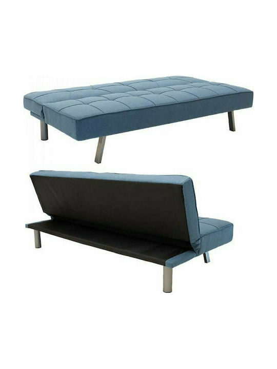 Travis Canapea Cu Trei Locuri Pat Albastru Deschis 175x83x83cm