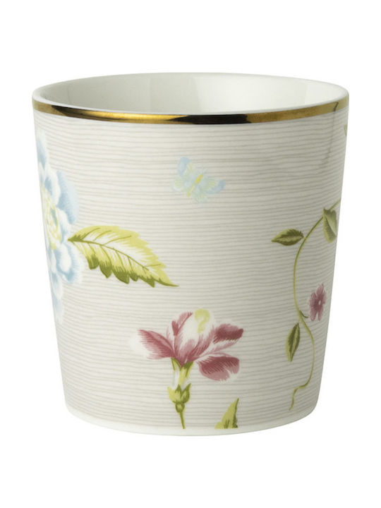 Laura Ashley Cobble Pinstripe mug Mug Ceramic Beige 320ml