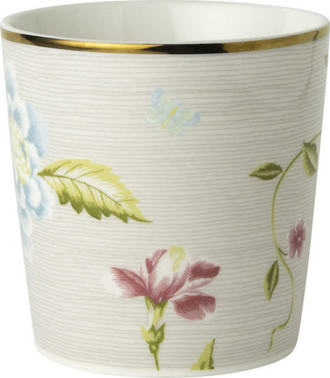 Laura Ashley Cobble Pinstripe mug Mug Ceramic Beige 320ml