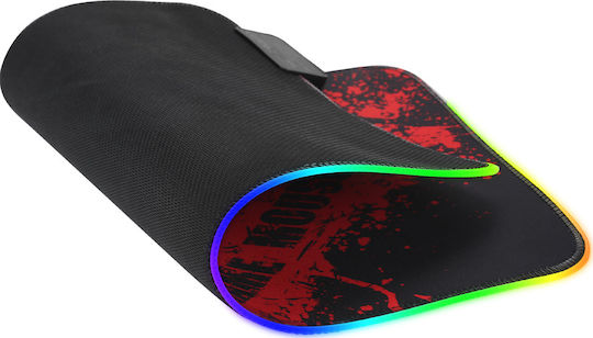Xtrike Me MP-602 Gaming Mouse Pad Medium (350mm) with Red RGB Lighting MP-602