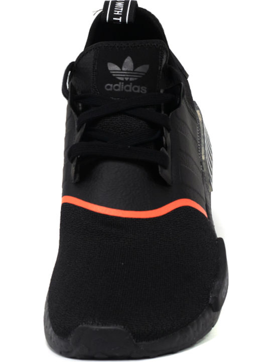 NMD_R1 Sneakers Core Black / Solar Red