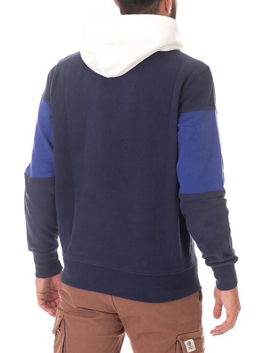 Sweatshirt mit Kapuze Marineblau