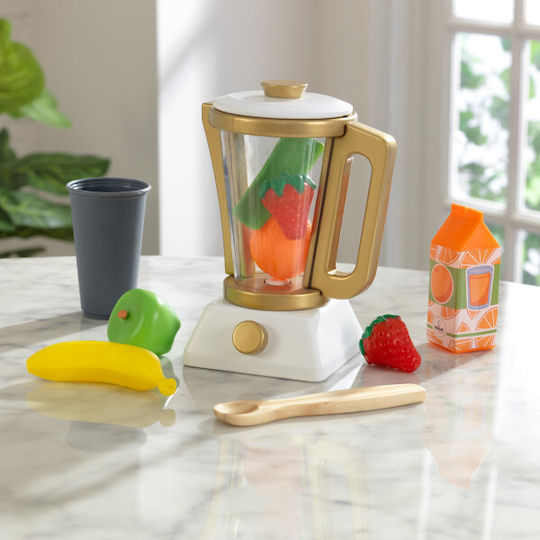 Kidkraft Kinderhaushaltsgerät Modern Metallics Smoothie Set 12Stück