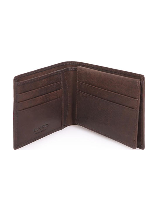 Beverly Hills Polo Club Men's Leather Wallet Brown