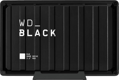 Western Digital Black D10 Game USB 3.2 Externe HDD 8TB 3.5" Schwarz