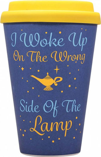 Half Moon Bay Disney Aladdin Bamboo Travel Mug - Genie Ποτήρι Θερμός 475ml Μπλε