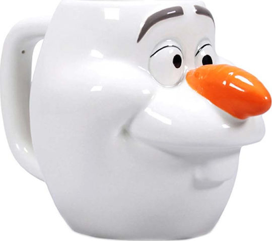 Half Moon Bay Olaf Κούπα Κεραμική με Καπάκι Λευκή 450ml