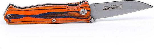 Flaminaire Paris FL316 Taschenmesser Orange in Hülle