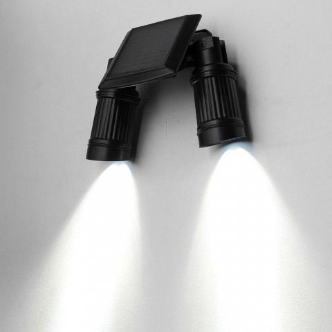 Timeless Tools Solar LED Flutlichter mit Bewegungssensor