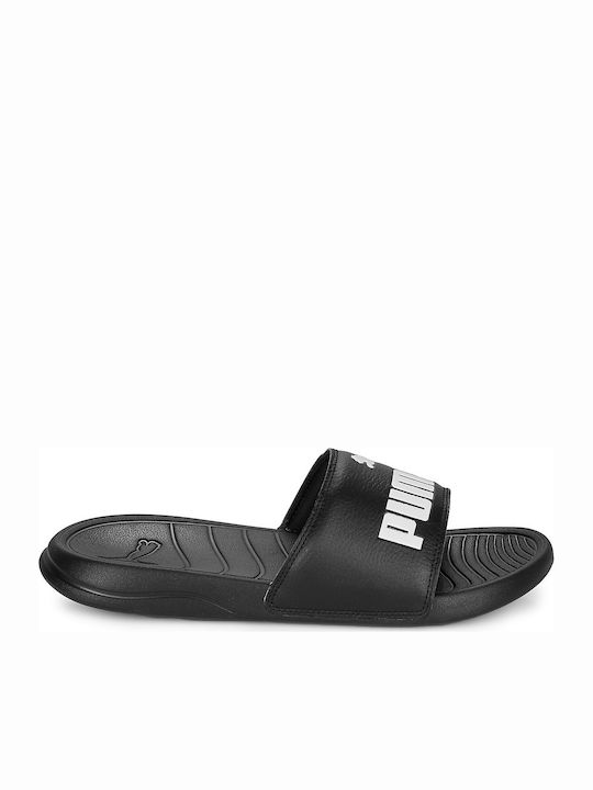 PUMA Popcat Slides Black