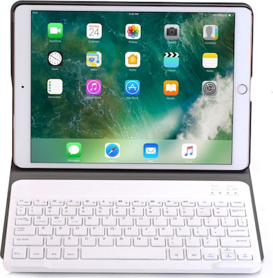 Klappdeckel Synthetisches Leder mit Tastatur Englisch US Gold (iPad Air 2019 / iPad Pro 2017 10.5") IPRU1166J