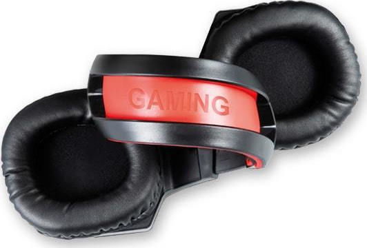 Savio Forge Über Ohr Gaming-Headset mit Verbindung 3,5mm / USB Schwarz