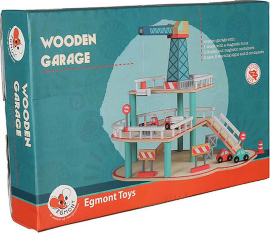 Egmont Wooden Garage Playset with Cars