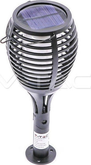 V-TAC Spiked Solar Light Torch 1W 5lm Warm White 3000K with Photocell IP44 10cmx10cmx65cmcm