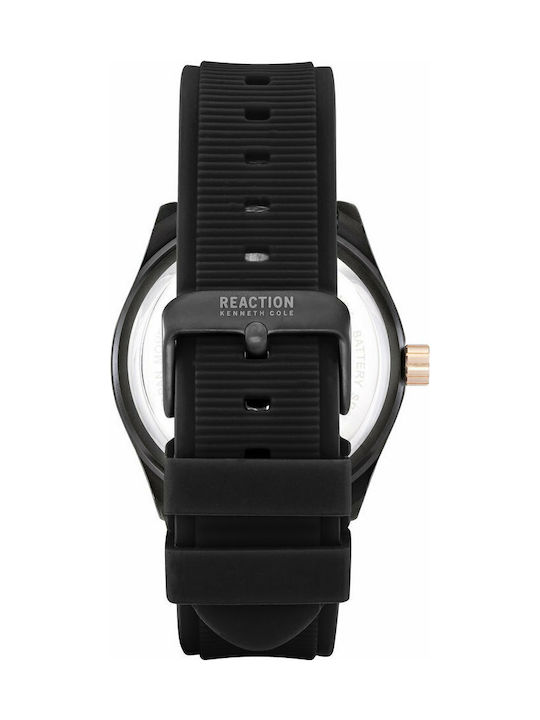 Kenneth Cole Watch Battery with Black Rubber Strap RK50899004