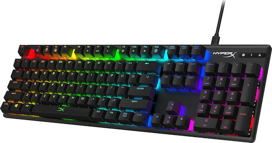 HyperX Alloy Origins Gaming Mechanische Tastatur mit HyperX Rot Schaltern und RGB-Beleuchtung (Englisch US)