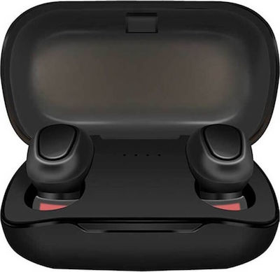 TWS-Y33 In-ear Bluetooth Handsfree Headphone Sweat Resistant and Charging Case Black