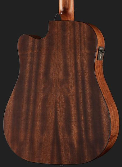 Ibanez Semi-Akustik Gitarre AW5412CE Ausschnitt Braun