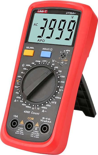 Uni-T Multimetru Digital cu Buzzer cu Măsurare AC / DC / Rezistență UT39A+ 1561