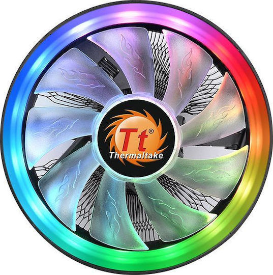 Thermaltake UX100 ARGB Lighting CPU Cooler Ψύκτρα Επεξεργαστή για Socket AM4/115x/AM3/AM3+