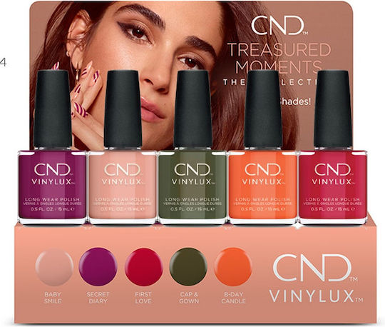CND Vinylux Glossy Nail Polish Long Lasting 327 Cap & Gown Treasured Moments Collection 15ml