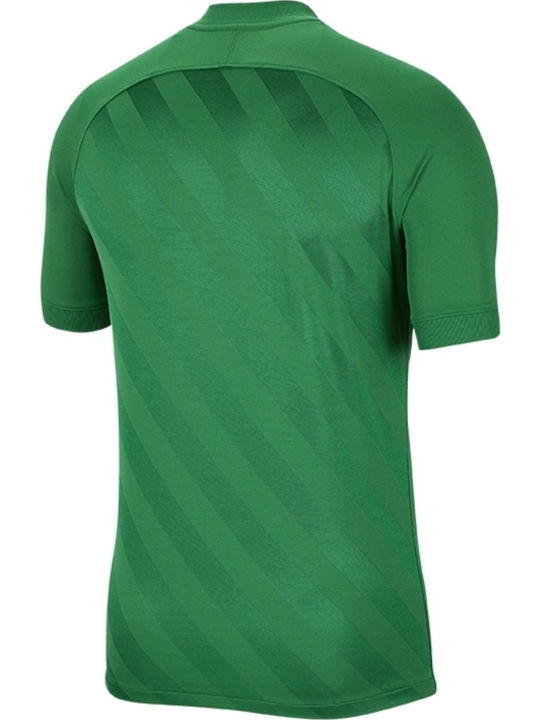 Nike Challenge III Herren Sport T-Shirt Kurzarm Dri-Fit Grün