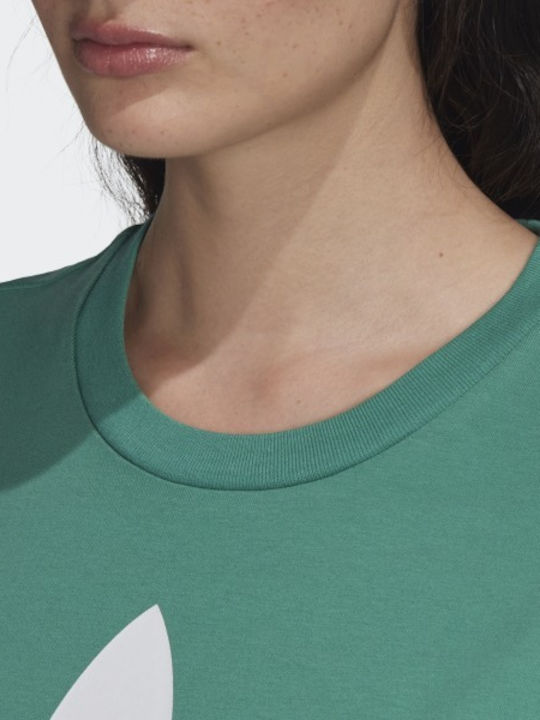 Trefoil Women's T-shirt Polka Dot Green