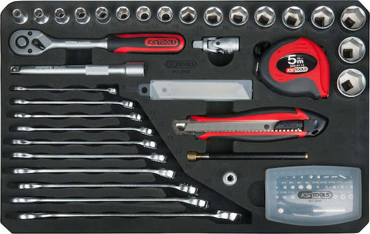 Ks Tools Valiza cu 165 Unelte