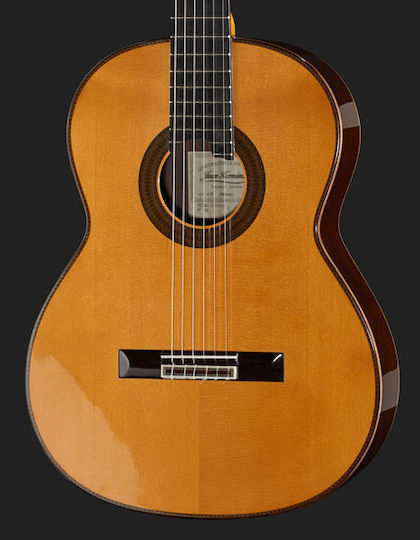 Juan Hernandez Klassisch Gitarre 4/4 Romance Spruce Natürlicher Glanz
