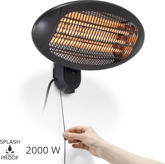 Olympia BS 45 Επιτοίχια Σόμπα Χαλαζία Μπάνιου 2000W