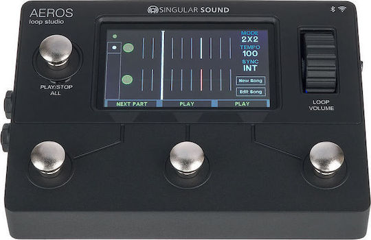 Singular Sound Aeros Loop Studio Πετάλι Effect Looper Ηλεκτρικής Κιθάρας και Ηλεκτρικού Μπάσου