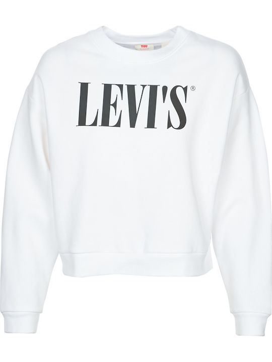 Graphic Diana Long Women's Sweatshirt White
