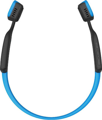Aftershokz Trekz Titanium Knochenleitung Bluetooth-Freisprecheinrichtung Kopfhörer mit Schweißresistenz Ocean Blue