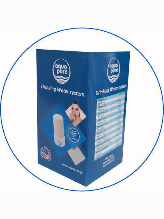 Aqua Pure Ανταλλακτικό Φίλτρο Νερού για Βρύση από Ενεργό Άνθρακα AP 3000 0.3 μm