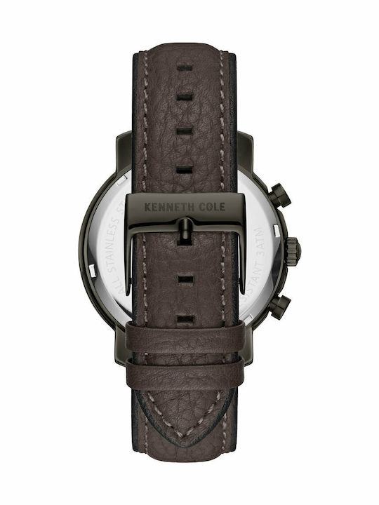 Kenneth Cole Watch Battery with Leather Strap Kenneth Cole Watch Battery with Leather Strap
