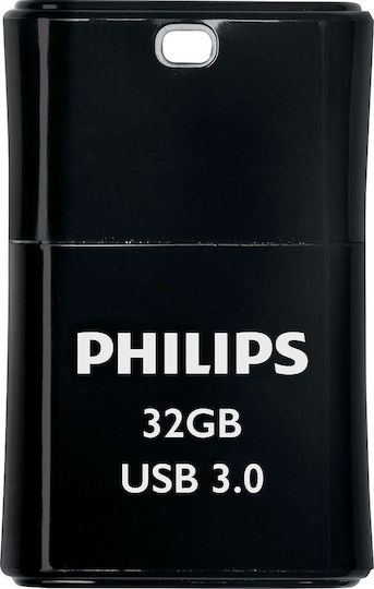 Philips Pico 32GB USB 3.0 Stick Black