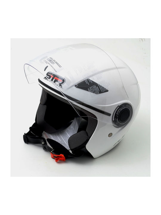 STR Pulse White Motorradhelm Jet 1000gr 693-30-060322