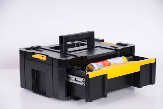Dewalt T-STAK III Hand Tool Case Plastic Dimensions: W44xD17.6xH31.4cm