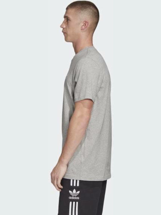 Adidas Originals Trefoil Essentials Ανδρικό T-shirt Medium Grey Heather με Λογότυπο