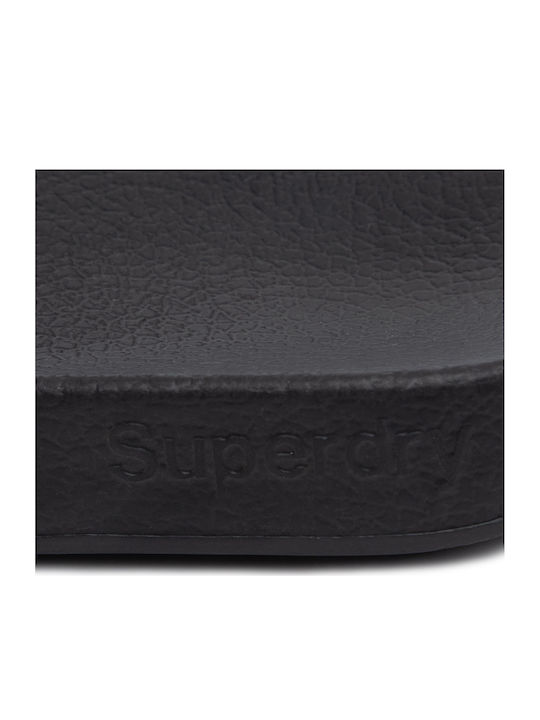 Classic Pool Men's Slides Black