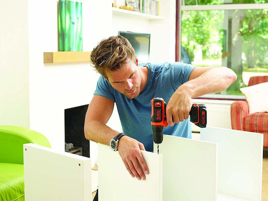 Black & Decker BDCDD12 Акумулаторен винтоверт 10.8V 1x1.5Ah