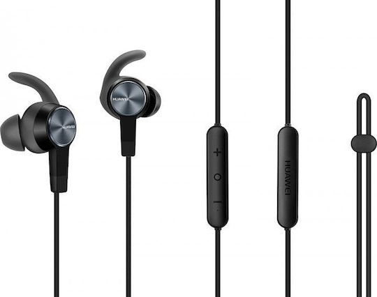 Huawei ΑΜ61 Sport Headphones Lite In-ear Bluetooth Handsfree με Αντοχή στον Ιδρώτα Black