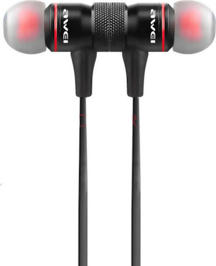 Awei A920BL In-ear Bluetooth Handsfree Ακουστικά με Αντοχή στον Ιδρώτα Μαύρα
