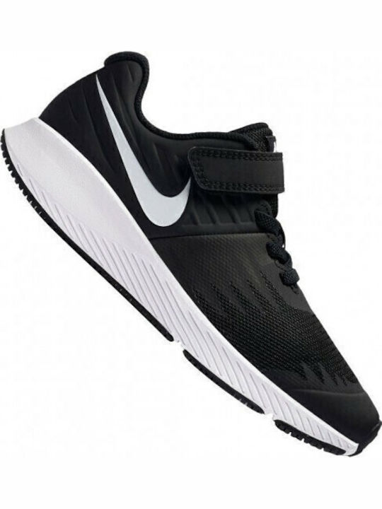 Star Runner Runner PSV Kids Sports Shoes Running with Hoop & Loop Closure Black